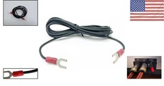 Turntable Ground Wire – Magnetic Cartridge Hum Elimination, Easy Install