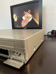RCA DRC6100N DVD VCR Combo Player VHS Tape Cassette Recorder DVD Tested Working