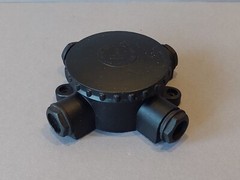 Soviet Electrical Junction Box. Made in USSR. 1988