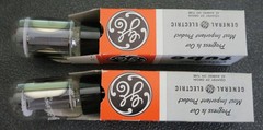 GE 6L6GC Vintage Matched Pair Power tubes w/ Original boxes – from KCANos Tubes
