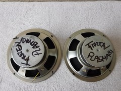 Take 1 Single Vintage Calrad Speaker Driver Woofer 4 Ohms 8” Series Miniature