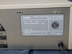 AIWA Stereo Cassette Deck WX110, WX 110, AD-WX110U, For Parts