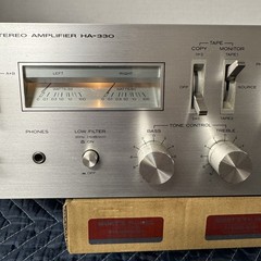HITACHI HA-330 INTEGRATED AMPLIFIER – SERVICED – CLEANED – TESTED
