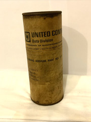 Airline Black Box Recording Tape 1970s Unused United Control Data Division