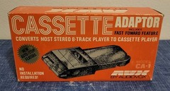 VTG • AVX-Audiovox • 8 Track To Cassette Adaptor • Mo# CA-1 • Japan • Exc Cond!