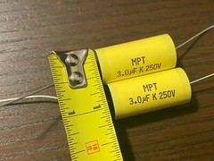 Recap Kit for Indoor/Outdoor Mini Advent Speakers Polypropylene Film Capacitors