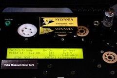 TRUE 7025 SYLVANIA NOS PLATINUM LOW-NOISE TUBE with AMPLITREX BEST TEST RESULTS