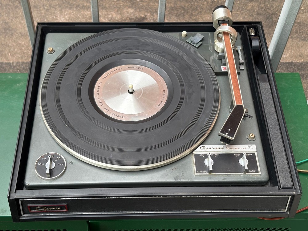 Vintage Garrard Synchro-Lab 95 Turntable – Works, made in England