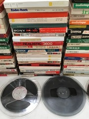 Lot of 25 Vintage Reel To Reel Use Tapes – Sold as Blanks + 1 Free Reel