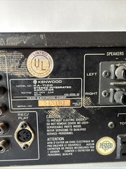 Vintage KENWOOD DC Stereo Intergrated Amplifier KA-7100