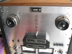 Watch Video–Crown SX724 Reel to Reel Tape Recorder–AS IS