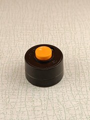 Vintage Soviet USSR Push button, Call Button, Switch, Carbolite