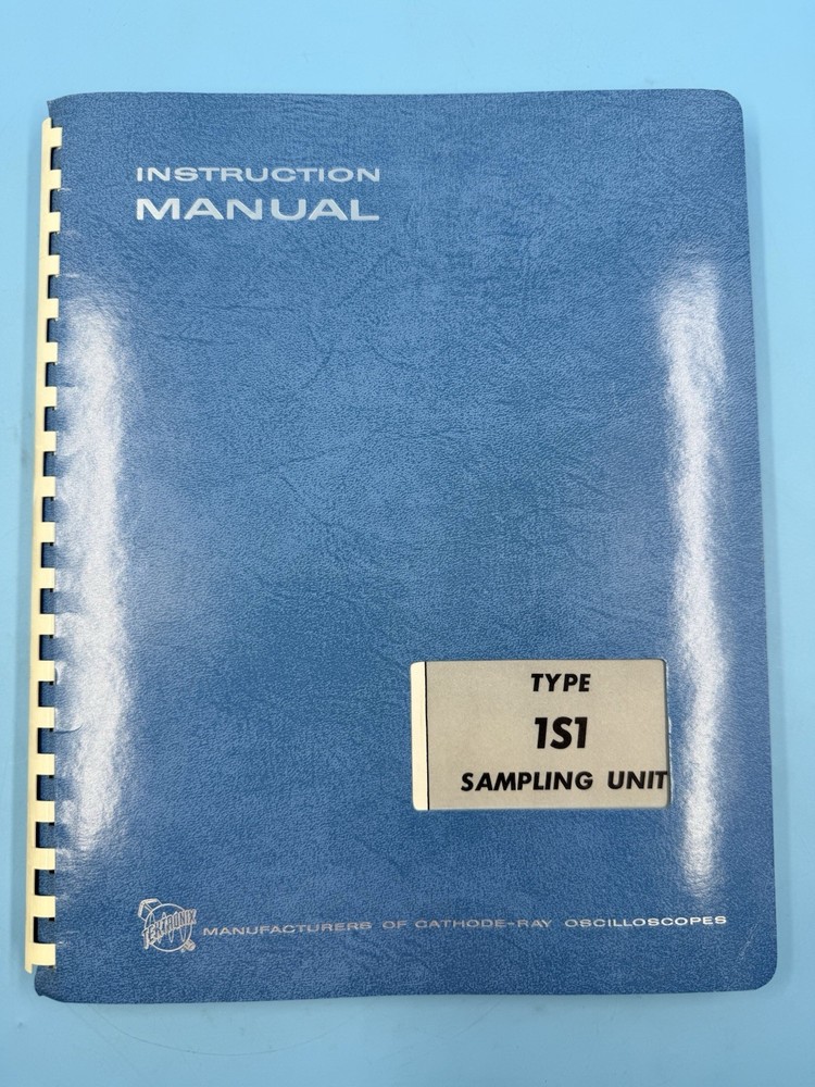 Tektronix Type 1S1 Sampling Unit Instruction / Service Manual