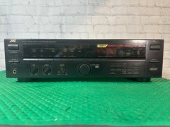Vintage 1990s JVC 2 Channel AM/FM Stereo Receiver RX-206. NOT TESTED PARTS ONLY