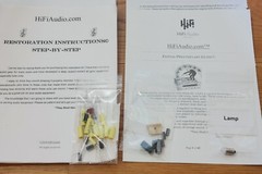 Leak varislope amplifier rebuild restoration Capacitor Kit repair instruction