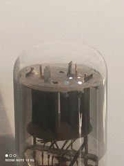 ECC33 MULLARD very rare tube, 100 %. matched both triode.