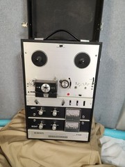 1960’s Rheem Roberts 771X reel-to-reel tape recorder In Case. ~SEE DESCRIPTION~