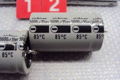 Philips 7831 Receiver Filter Capacitors 35VWV 5600UF. Tested Parting Entire 7831