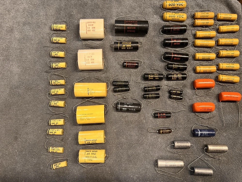 FOR WESTERN ELECTRIC TUBE AUDIO / GUITAR TONE AMPLIFIER SPRAGUE CAPACITOR LOT