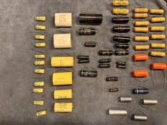 FOR WESTERN ELECTRIC TUBE AUDIO / GUITAR TONE AMPLIFIER SPRAGUE CAPACITOR LOT