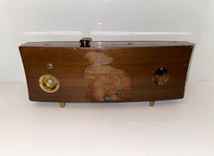 RCA Victor 1-TC-41 Transistor Barometer Clock Radio (1956) Rare Unit w/ Labels