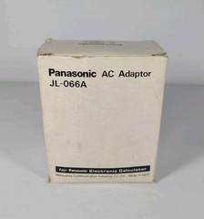 Vintage Panasonic AC Adapter JL-066A for Panasonic Calculator JE-614P & JE-620P