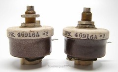 2 Ohmite Ceramic Potentiometers / Spec46916A-2 / 120 Ohm — KTB3
