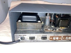 Bogen AC-210 Stereo Integrated Amplifier, Working and Sounds Good