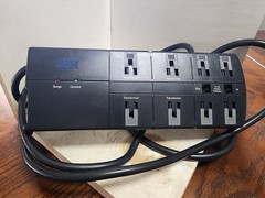 IBM Power Strip 6 Outlet Model 33L4725-A2 – Black – Tested