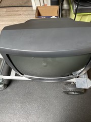 Panasonic 25” Color CRT TV CT-25G7F – Retro Gaming | w Remote | See Description