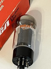 RCA 6L6GC Black Plate Vacuum Tube NOS New Old Stock