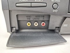 Mitsubishi HS-U446 VHS Hi-Fi 4 Head VCR Tested Working RCA Inputs No Remote