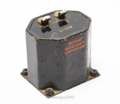 Vintage Chicago Transformer Shielded Power Supply Choke / 10.5H 474 Ohm — RM13