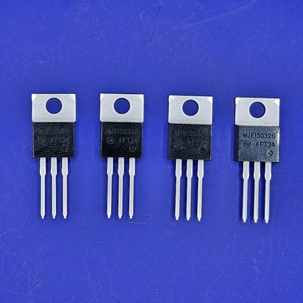 2 Pair (4) MJE15033G Genuine Onsemi Transistors Fastest Free Shipping