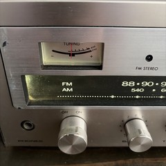 Vintage Kenwood AM/FM Stereo Receiver Model KR-2600 Powers PARTS/REPAIR ONLY