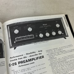 McIntosh History Audio Stereo Catalog of Amps Preamps Tuners Speakers M608X