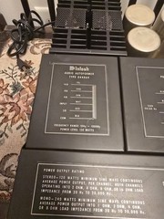 McIntosh MC2120 Amplifier MC 2120 Tested Working