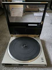 Technics SL-J2 Linear Tracking Turntable Serviced W/Audio Technica Cart!!