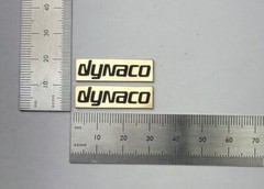 Dynaco Speaker Badge Emblem Logo Name Plate Pair Custom Made