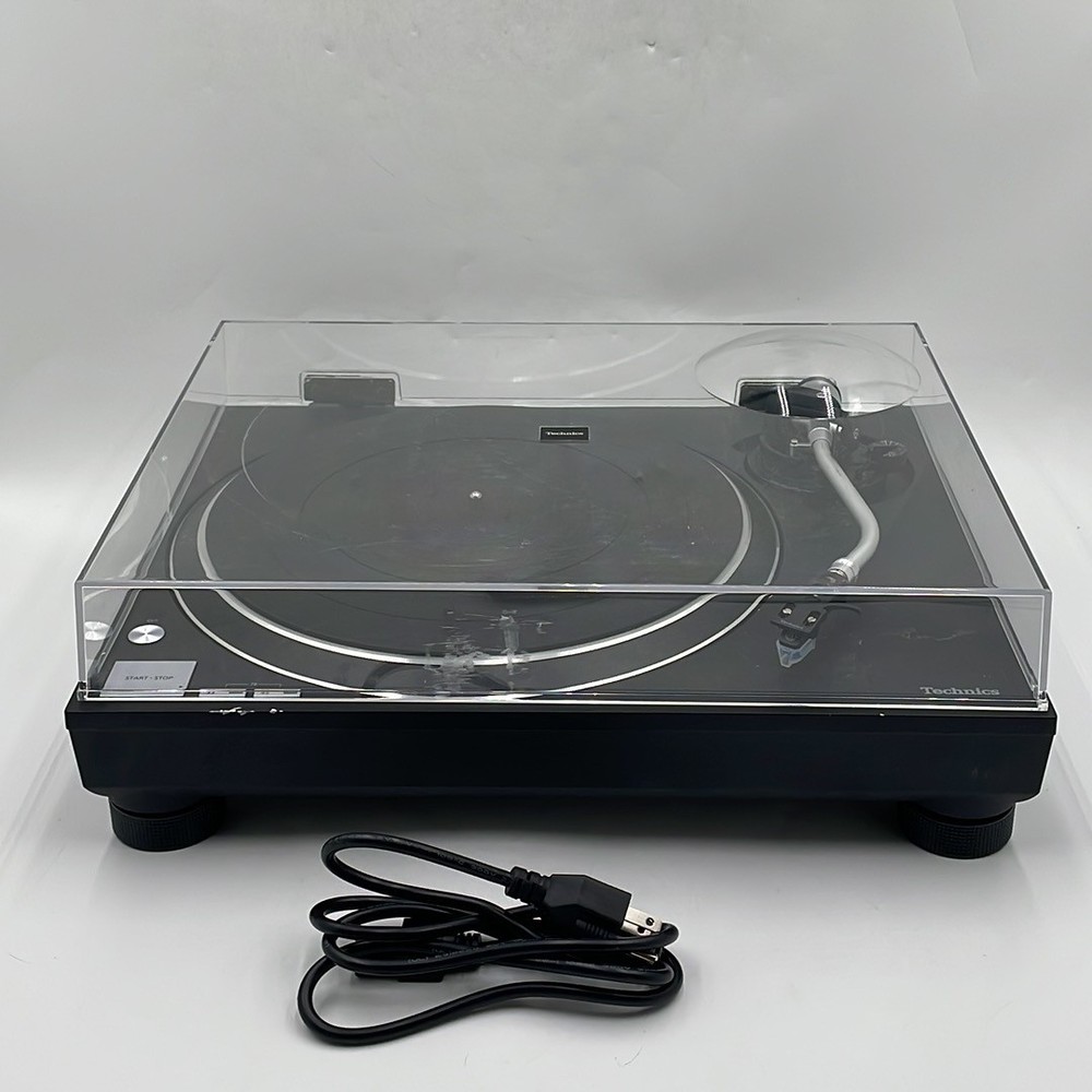 Technics SL-100C Premium Hi-Fi Direct Drive Turntable, Auto-Lift, Black – READ