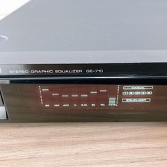 Kenwood GE-710 Stereo Graphic Equalizer Vintage Audio Component Japan Model