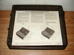 VINTAGE AUDIOTRONICS 336 PORTABLE 4-SPEED CLASSROOM RECORD PLAYER TURNTABLE