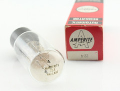 Amperite 22-4 Ballast Tube NOS Current Regulator Radio Voltage Control USA