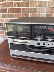 🍊Vintage 1980s JC Penney Stereo Cassette Front Loading Turntable | Model 1754