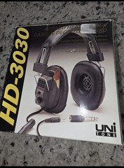Unitone Vintage HD-3030 Stereo Mono Headphones