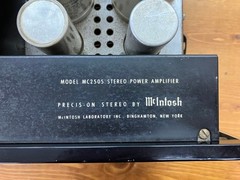 McIntosh MC2505 Stereo Power Amplifier