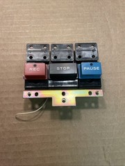 Teac A-3300S A-2300 A-2340SX Function Button Assembly Cluster REC STOP PAUSE