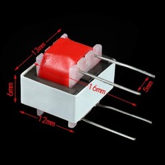 10pcs/pack 600 : 600 Ohm 1:1 EI14 Isolation Transformer Audio Transformers N207