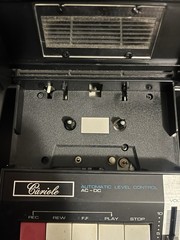 Cariole Model 19858 Cassette Deck Automatic Level Control with Case