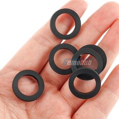 6PCS 19.9×13.8x3mm Tire Belt Loop Rubber Ring For Cassette Deck Tape Recorder